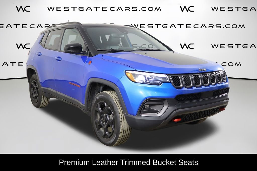Used 2023 Jeep Compass Trailhawk w/ Trailhawk Elite Group image 45
