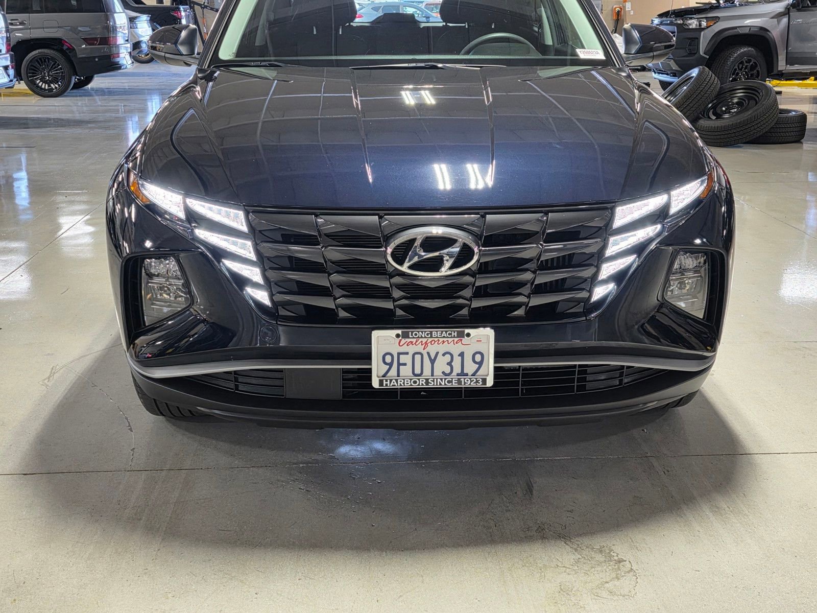 Certified 2023 Hyundai Tucson Blue AWD/4WD image 9