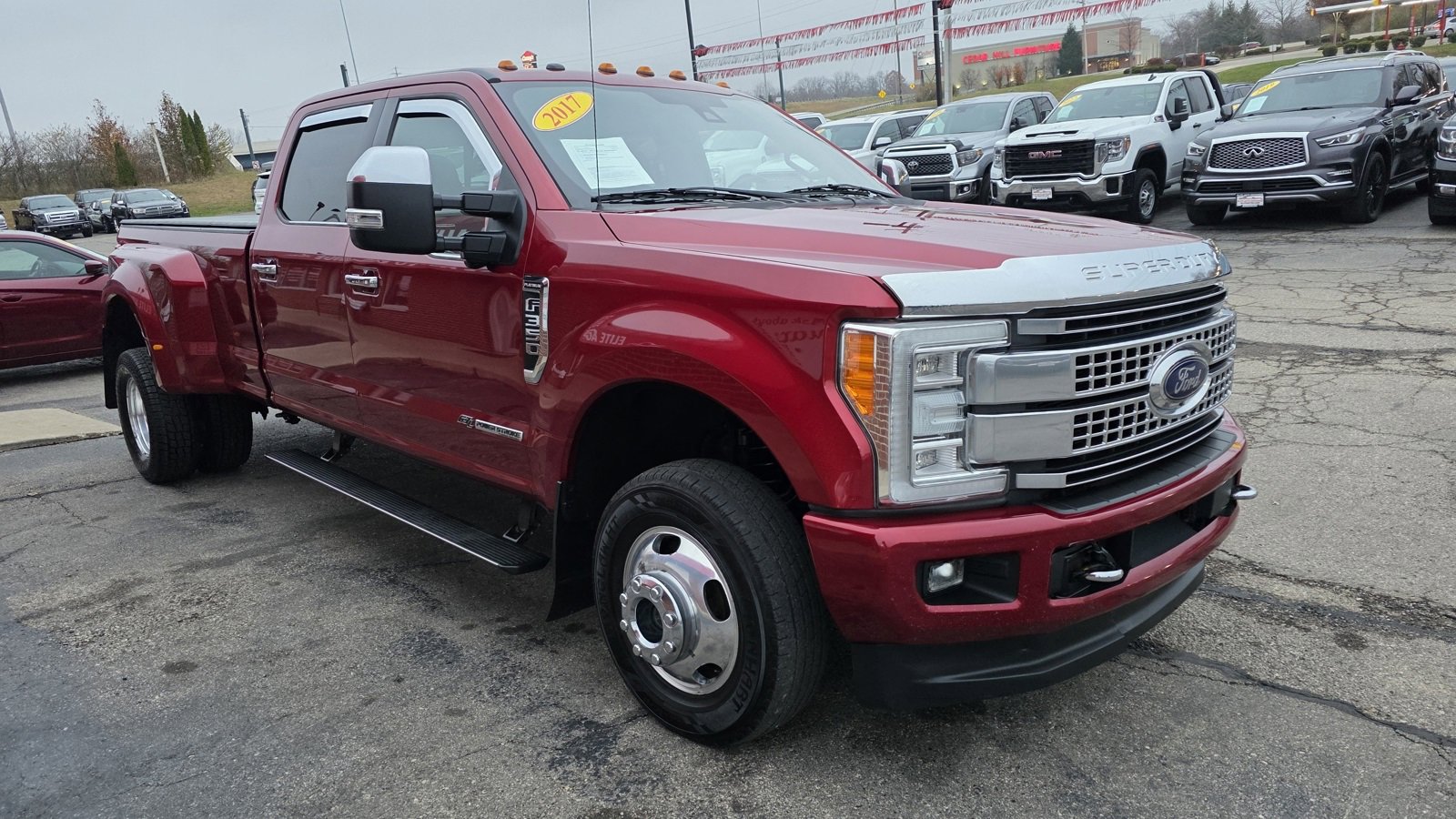 Used 2017 Ford F350 Platinum w/ Platinum Ultimate Package image 3