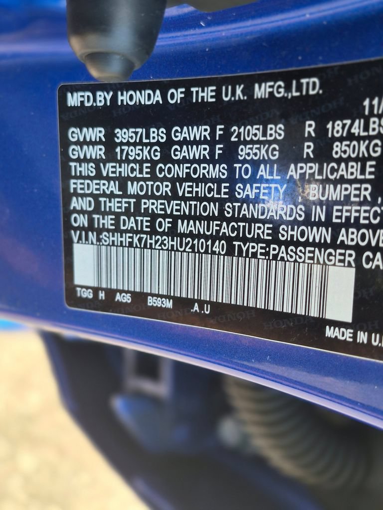 Used 2017 Honda Civic LX image 28