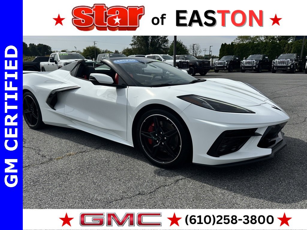 Certified 2021 Chevrolet Corvette Stingray Premium Conv w/ Z51 Performance Package image 1