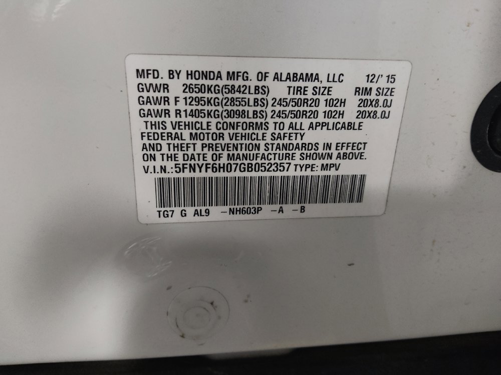 Used 2016 Honda Pilot Elite image 33