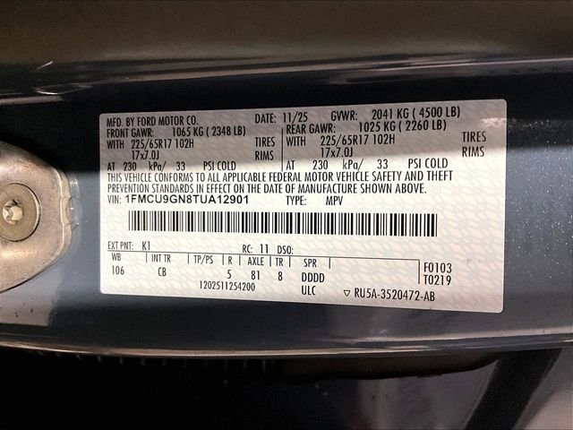 New 2026 Ford Escape Active w/ Tech Pack #1 AWD/4WD image 14