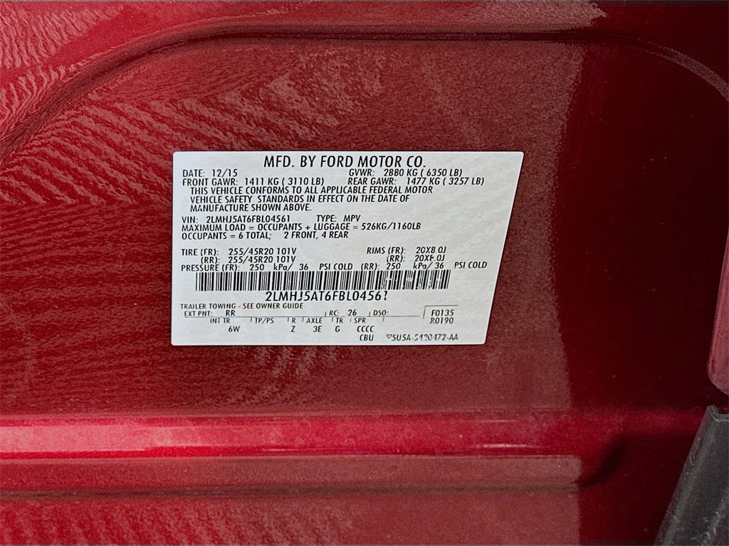 Used 2015 Lincoln MKT AWD w/ Equipment Group 201A image 37