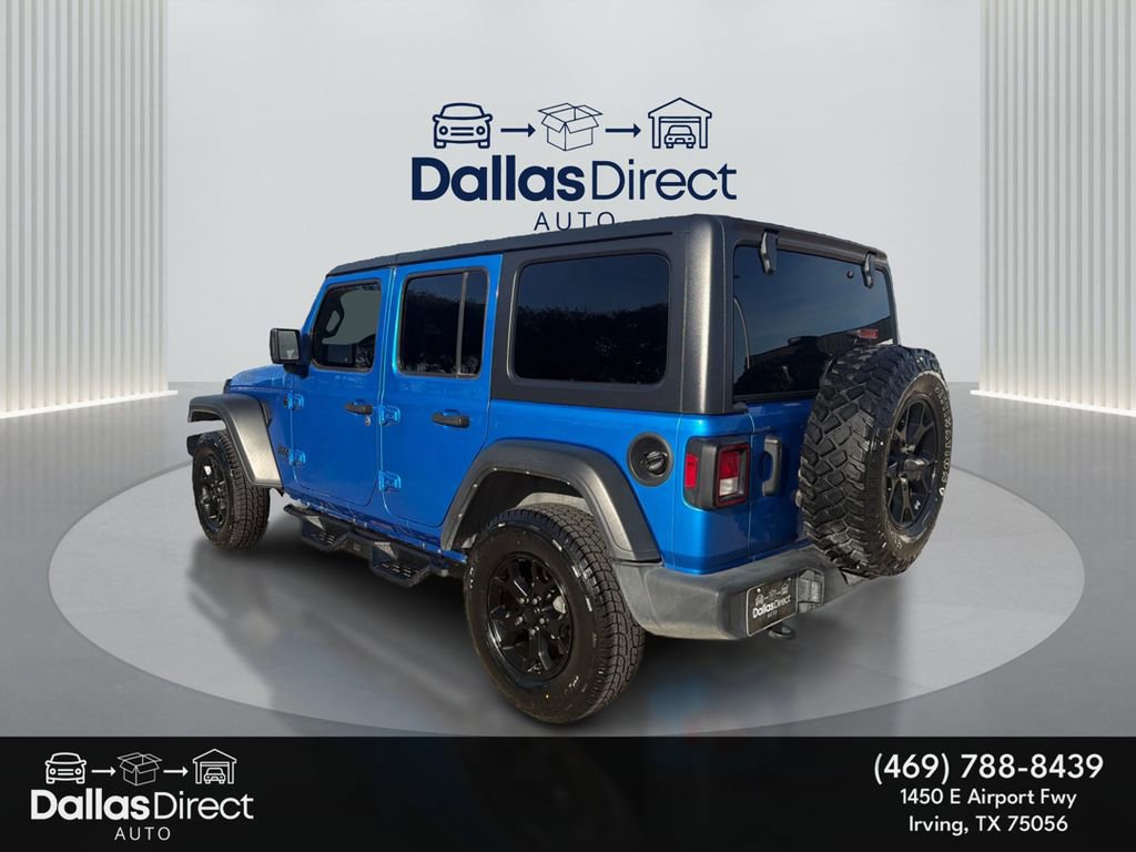 Used 2021 Jeep Wrangler Unlimited Sport image 8
