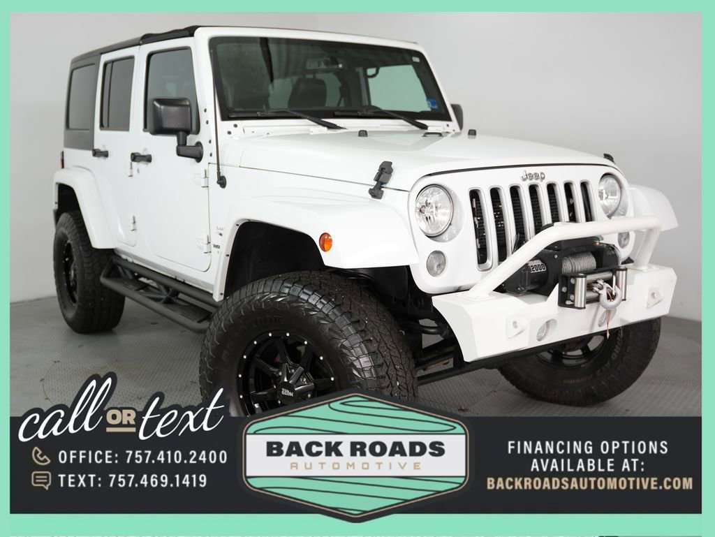 Used 2016 Jeep Wrangler Unlimited Sahara