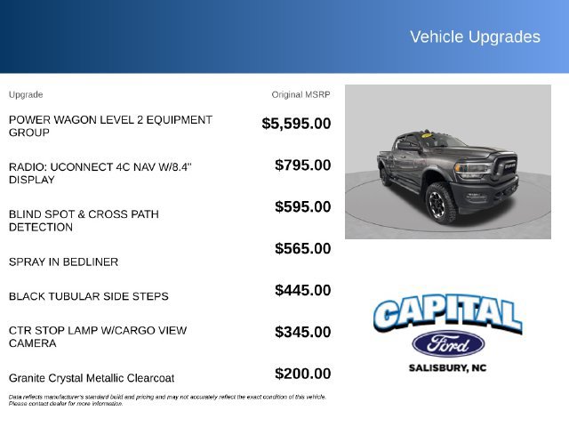 Used 2019 RAM 2500 Power Wagon AWD/4WD image 2