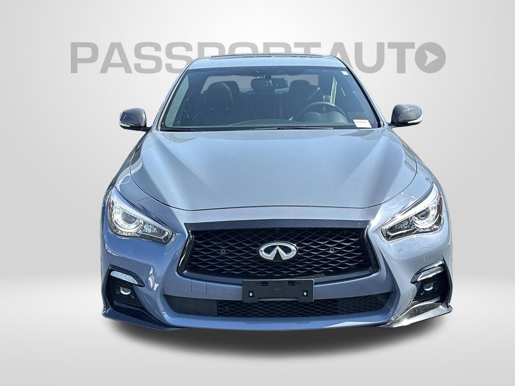 Used 2023 INFINITI Q50 Red Sport 400 w/ Carbon Fiber Package image 7