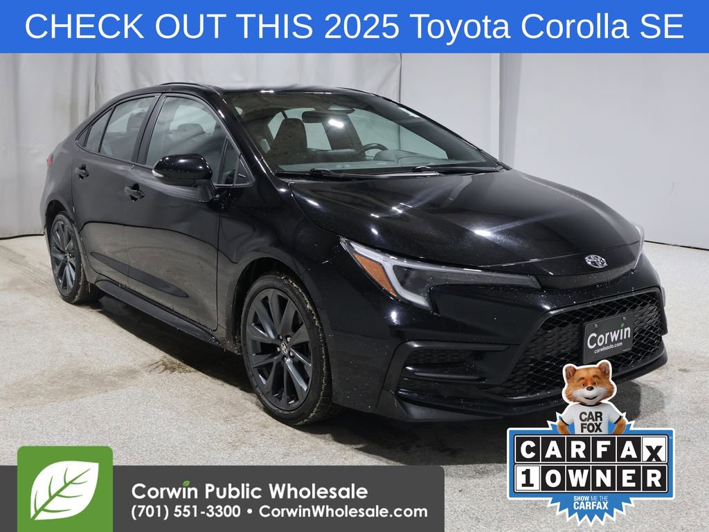 Used 2025 Toyota Corolla SE image 1