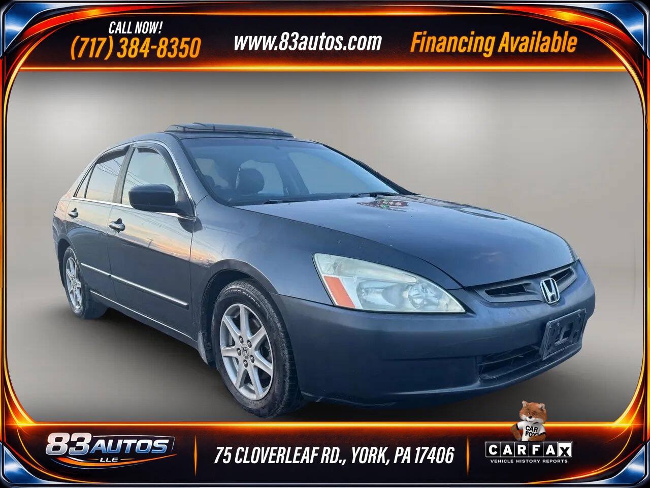 Used 2003 Honda Accord EX