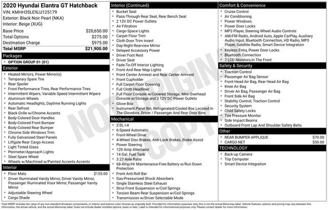 Used 2020 Hyundai Elantra GT image 32