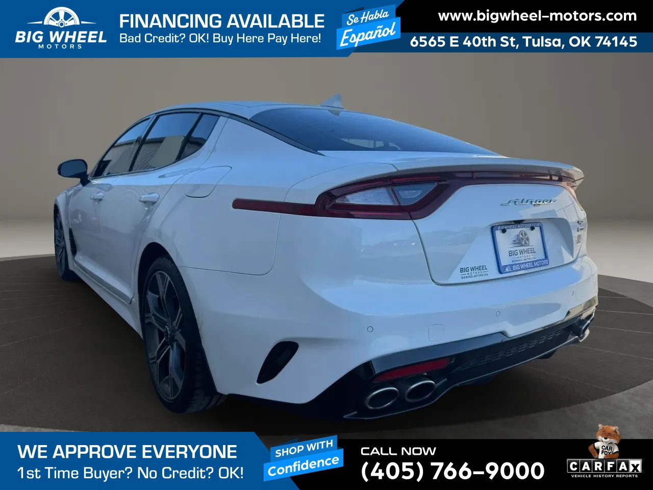 Used 2020 Kia Stinger GT2 AWD/4WD image 3