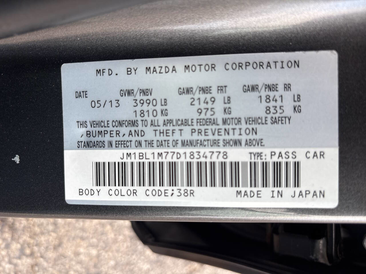 Used 2013 MAZDA MAZDA3 i Grand Touring FWD image 35