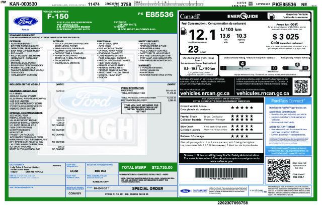 Used 2023 Ford F150 XLT w/ Equipment Group 302A High AWD/4WD image 23