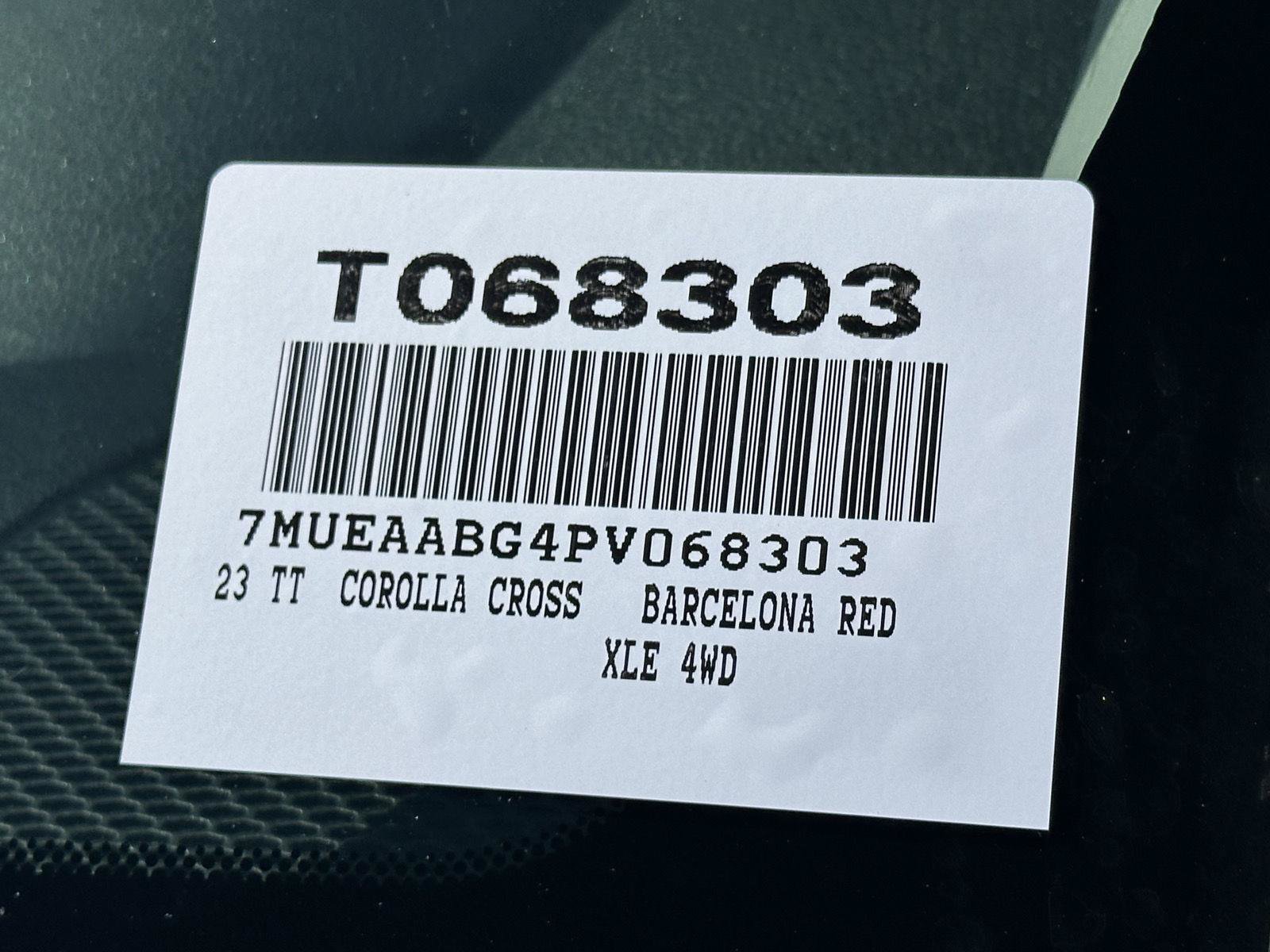 Certified 2023 Toyota Corolla Cross XLE AWD/4WD image 15