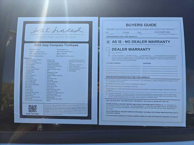 Used 2023 Jeep Compass Trailhawk image 18