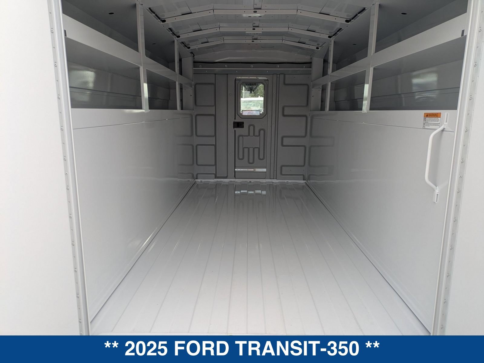 New 2025 Ford Transit 350 w/ Interior Upgrade Package RWD image 16
