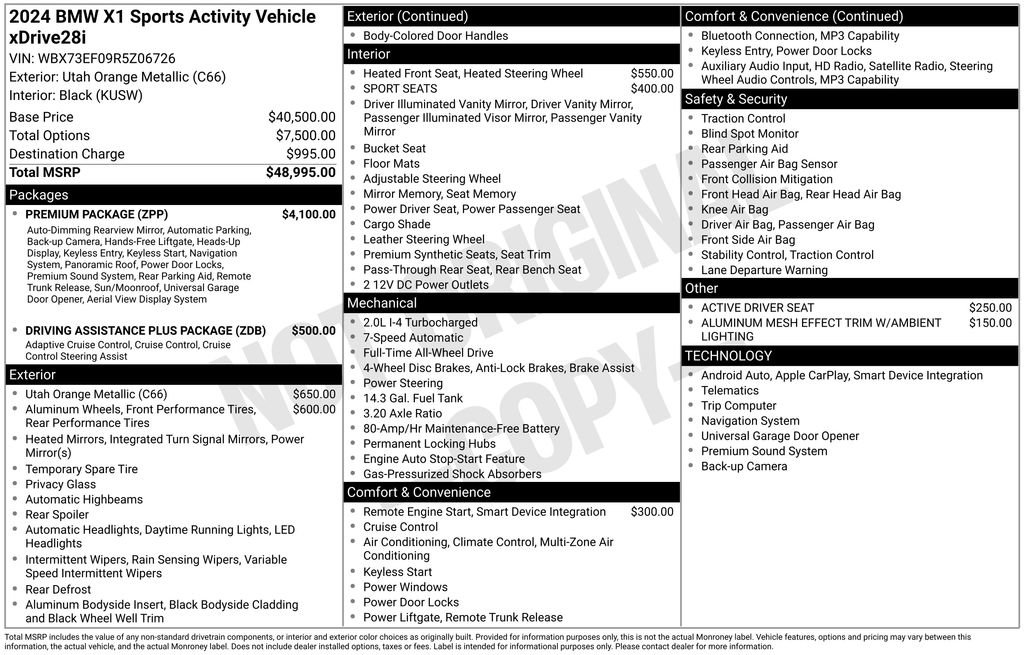 Used 2024 BMW X1 xDrive28i image 39