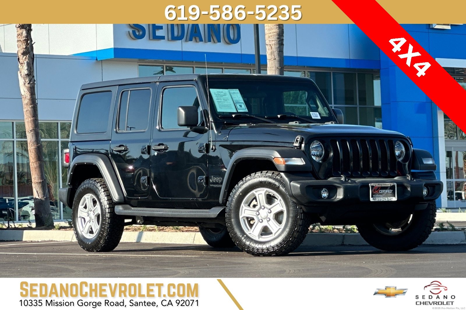 Used 2022 Jeep Wrangler Unlimited Sport