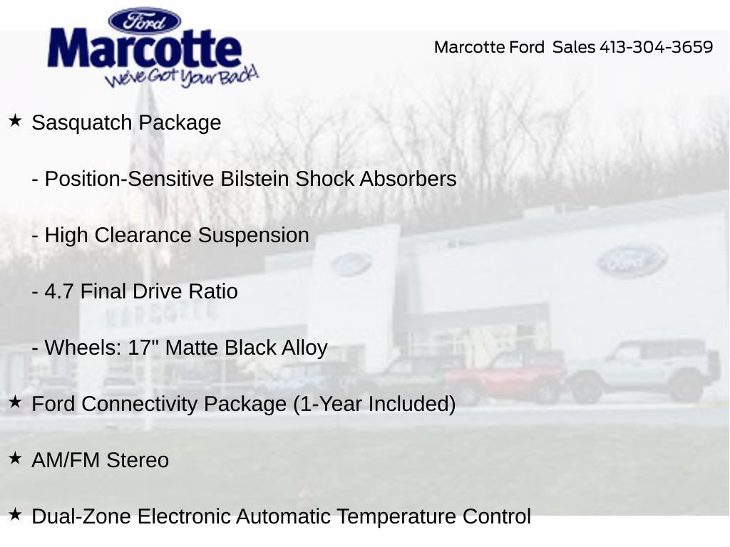 Certified 2026 Ford Bronco Big Bend w/ Black Diamond Package AWD/4WD image 24