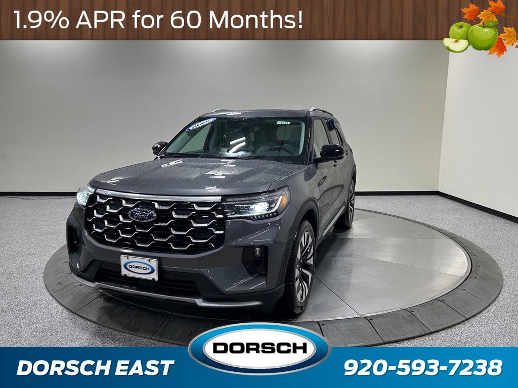 New 2026 Ford Explorer Platinum w/ LUX Leather Package
