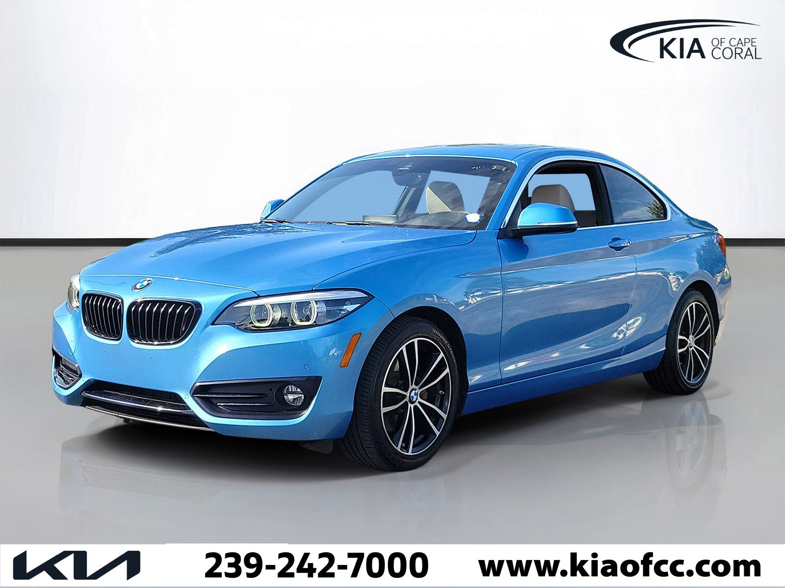 Used 2020 BMW 230i xDrive Coupe w/ Premium Package AWD/4WD image 3