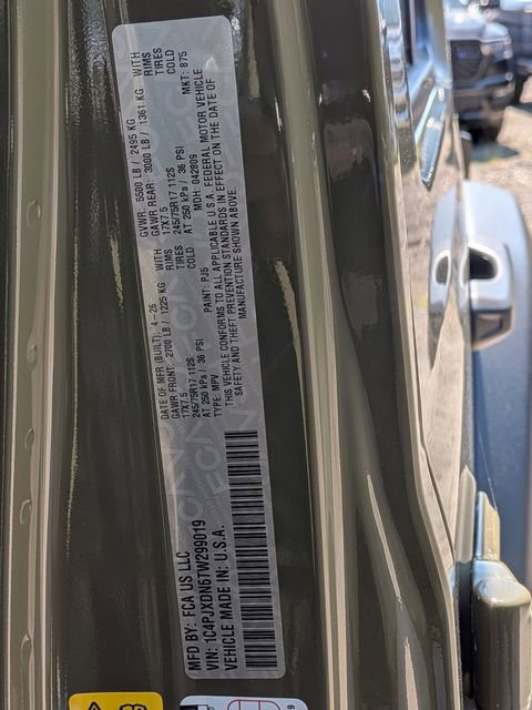 New 2026 Jeep Wrangler Unlimited Sport AWD/4WD image 27