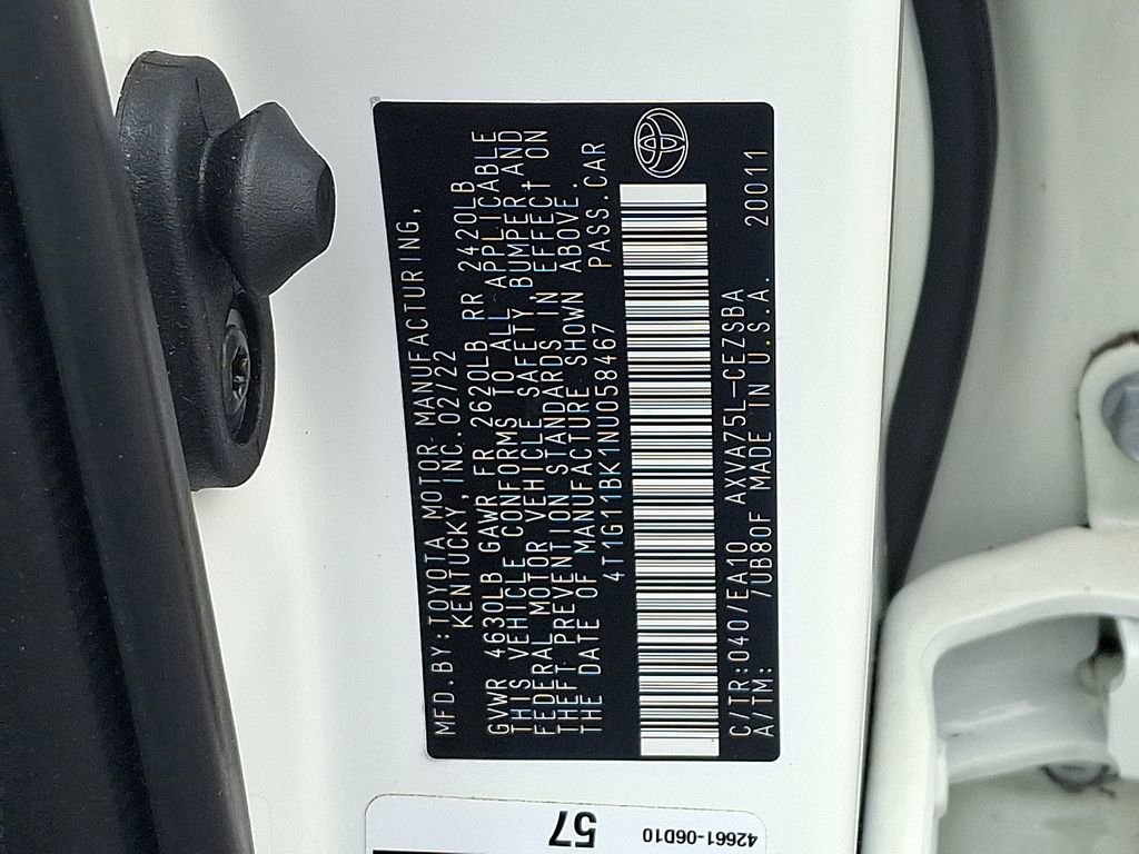 Used 2022 Toyota Camry SE image 27