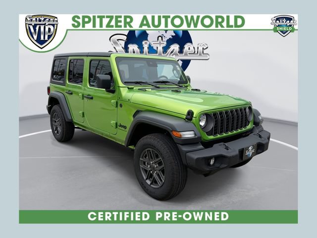 Used 2025 Jeep Wrangler Unlimited Sport AWD/4WD image 1