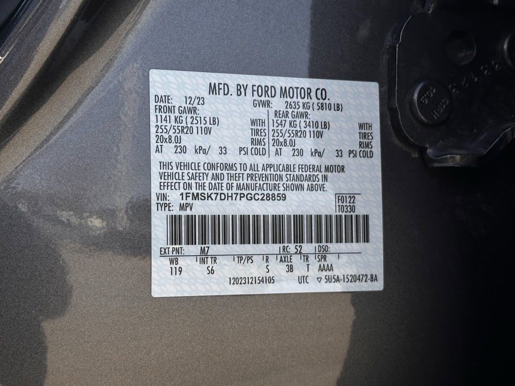 Used 2023 Ford Explorer XLT w/ Equipment Group 202A image 34