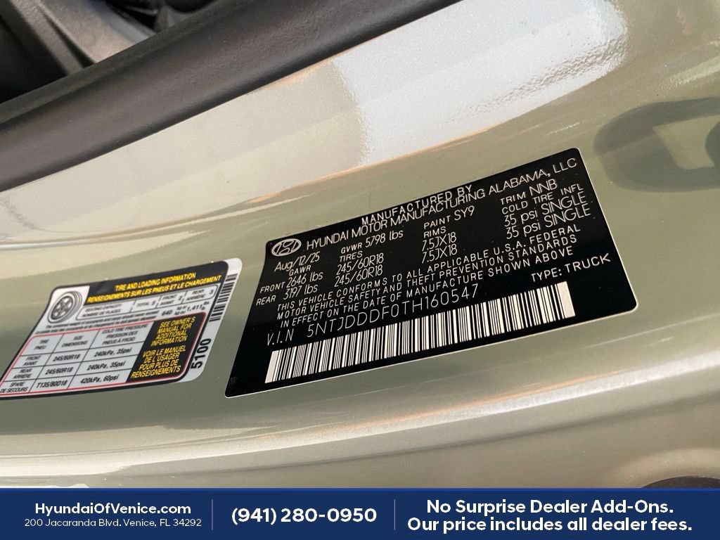 Certified 2026 Hyundai Santa Cruz XRT AWD/4WD image 35