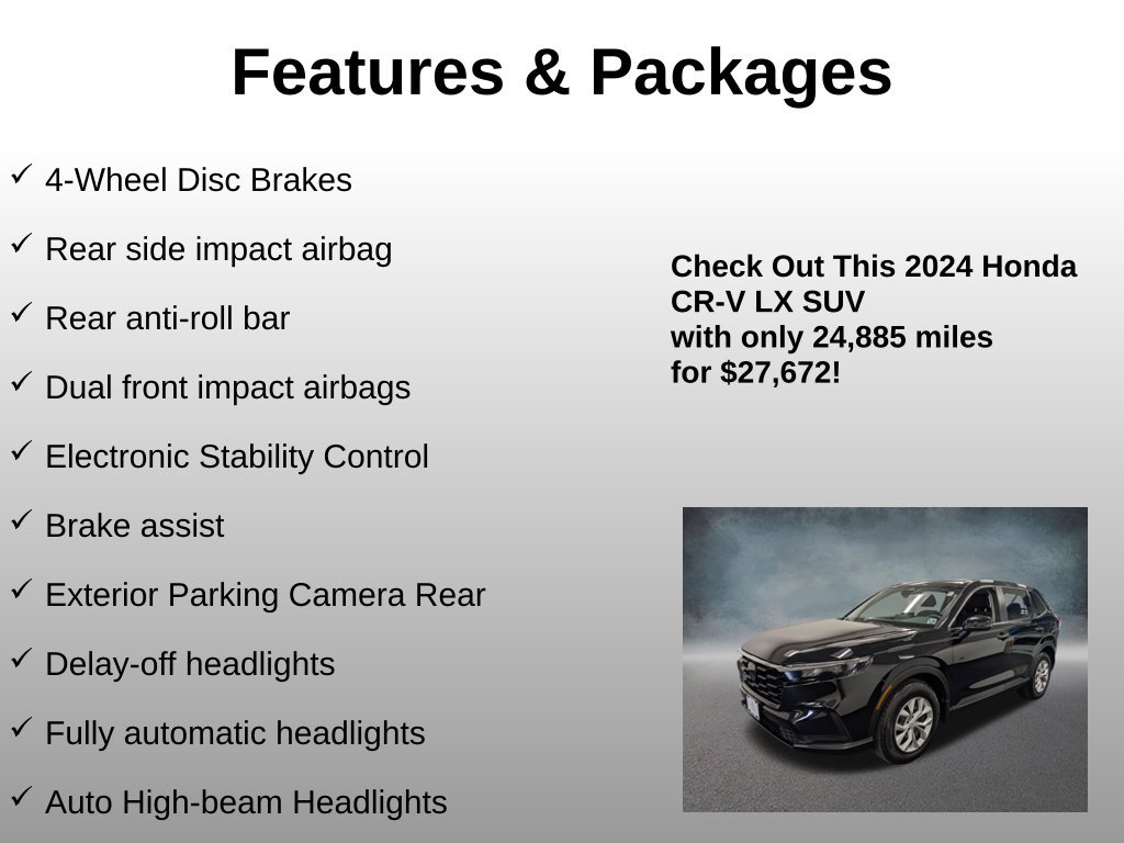 Certified 2024 Honda CR-V LX image 16