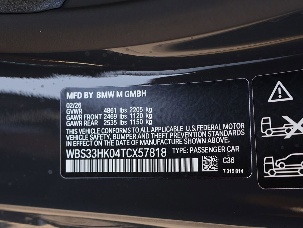 New 2026 BMW M4 xDrive Competition image 44