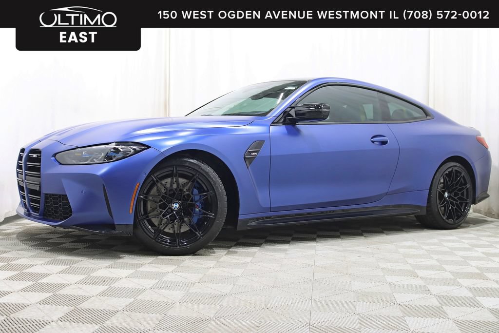 Used 2021 BMW M4 Coupe w/ Executive Package RWD image 1