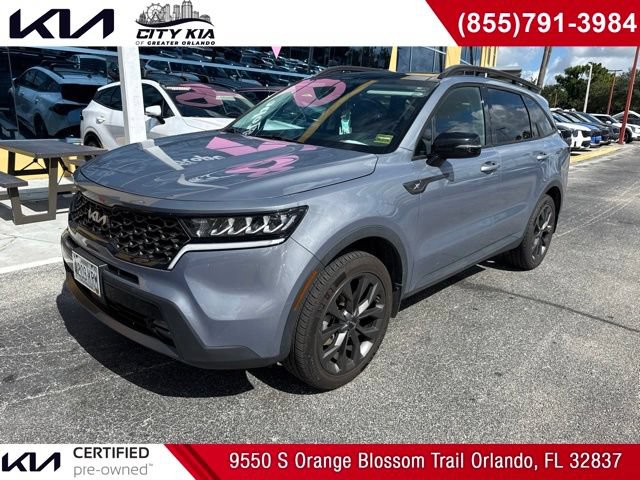 Certified 2023 Kia Sorento X-Line EX