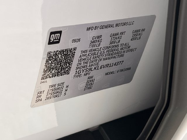 New 2027 Cadillac Escalade ESV Luxury w/ Touring Package AWD/4WD image 29