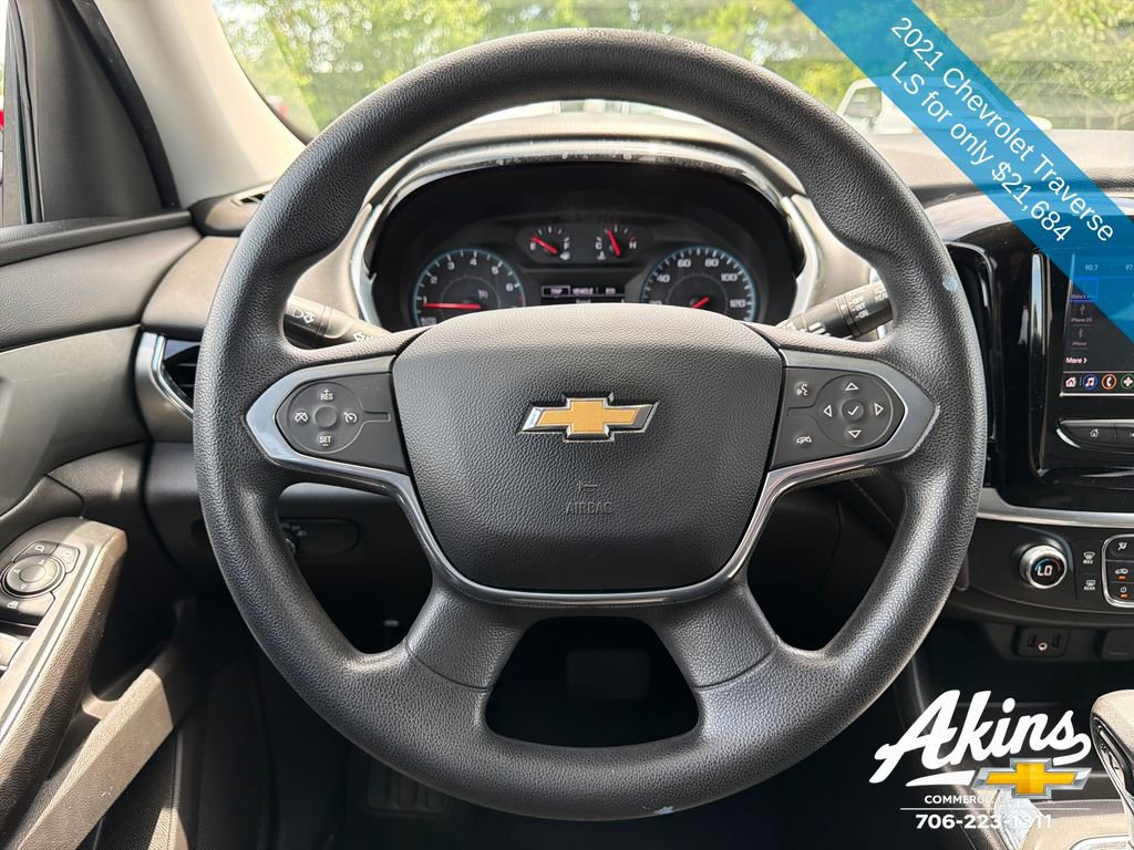 Certified 2021 Chevrolet Traverse LS FWD image 23