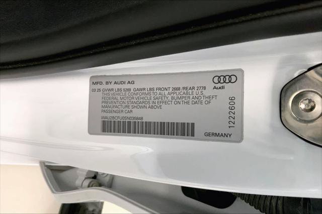 Used 2025 Audi A5 2.0T Premium Plus w/ Premium Plus AWD/4WD image 18