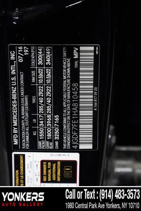 Used 2017 Mercedes-Benz GLS 63 AMG 4MATIC image 60