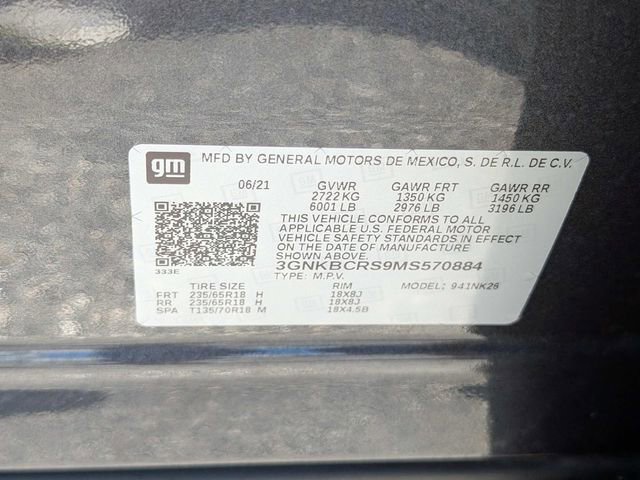 Used 2021 Chevrolet Blazer LT w/ LPO, Floor Liner Package image 23