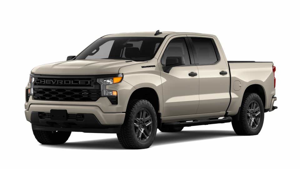 New 2026 Chevrolet Silverado 1500 Custom w/ Turbomax Blackout Package RWD image 44