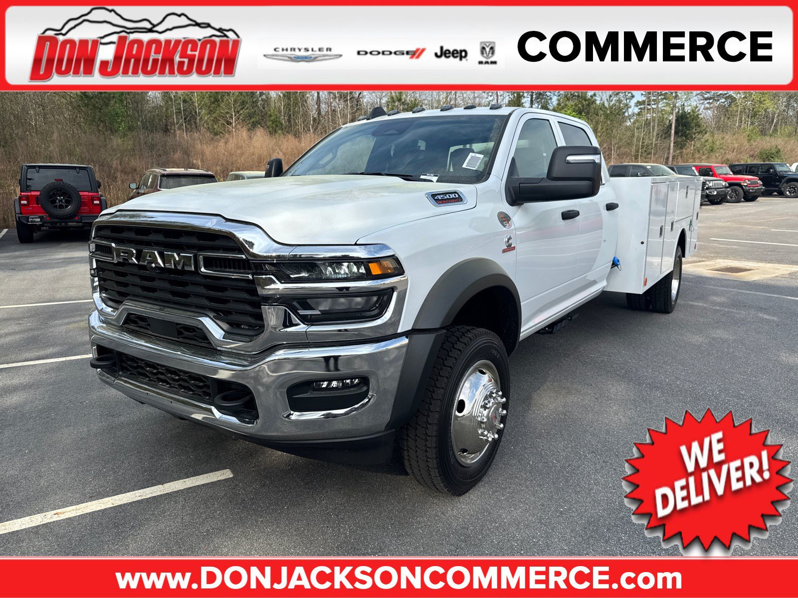 New 2026 RAM 4500 Tradesman w/ Chrome Appearance Group AWD/4WD image 1