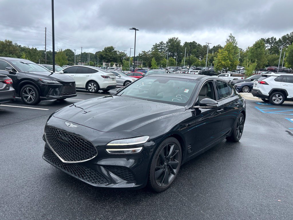 Used 2023 Genesis G70 2.0T w/ Sport Prestige Package RWD image 3