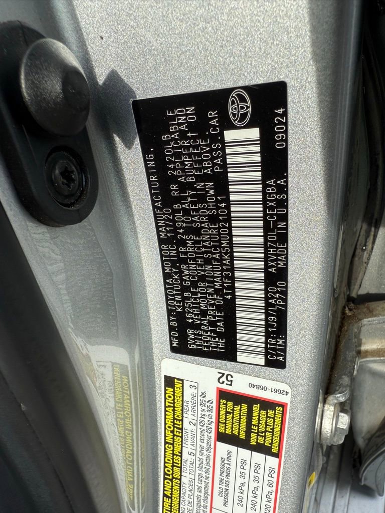 Used 2021 Toyota Camry XLE image 55