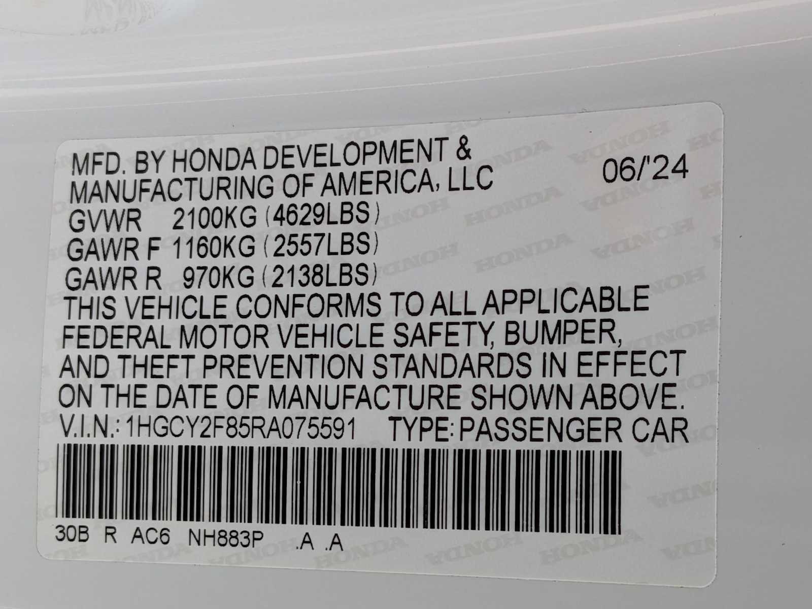 Used 2024 Honda Accord Touring image 34
