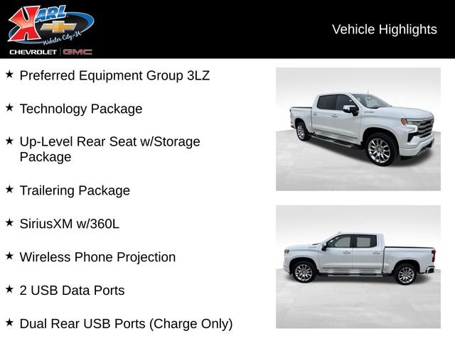 Certified 2023 Chevrolet Silverado 1500 High Country w/ High Country Premium Package image 3