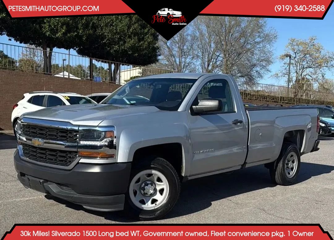 Used 2016 Chevrolet Silverado 1500 W/T w/ WT Fleet Convenience Package RWD image 1