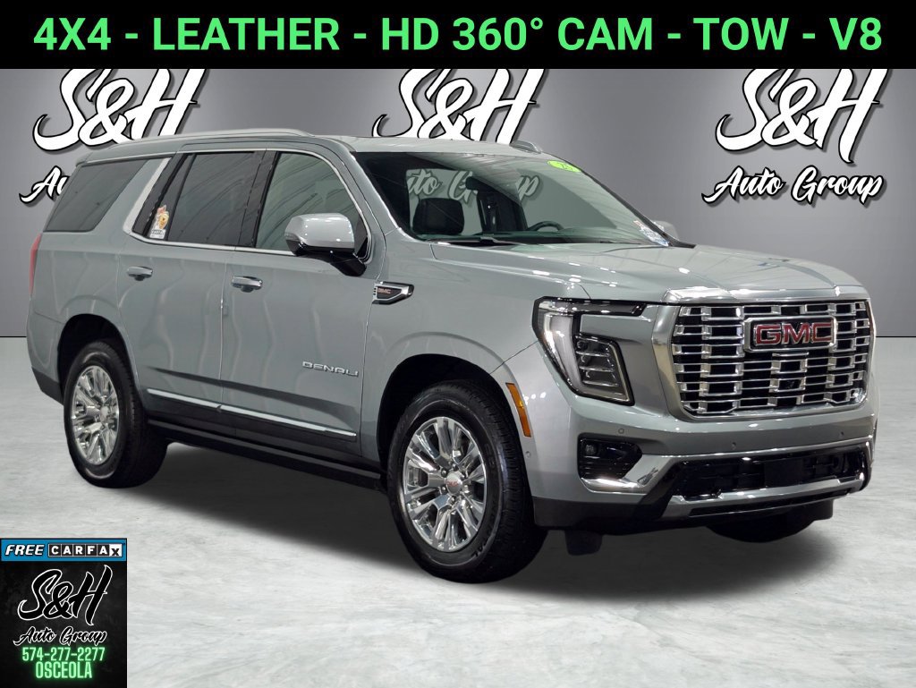 Used 2025 GMC Yukon Denali w/ Sun & Power Step Package AWD/4WD image 1