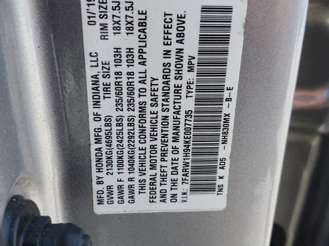 Used 2019 Honda CR-V Touring image 32