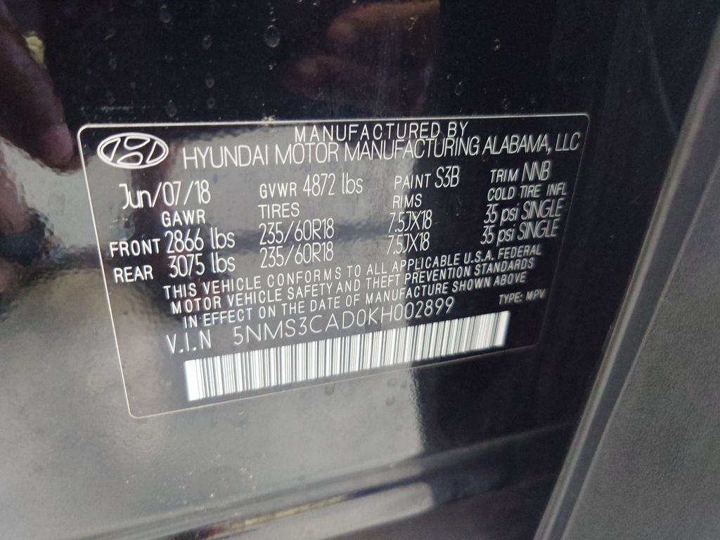 Used 2019 Hyundai Santa Fe SEL AWD/4WD image 30